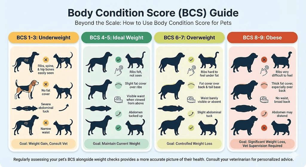 超越体重：如何使用体况评分（BCS）