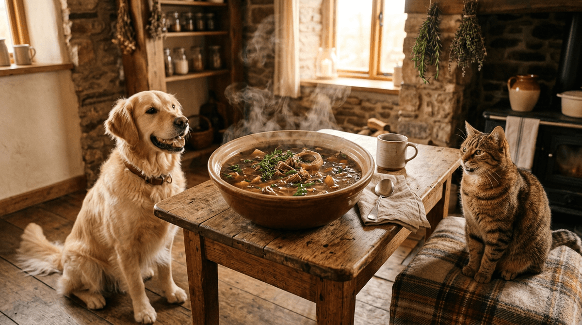 Bone Broth for Dogs and Cats: Benefits and How to Feed It