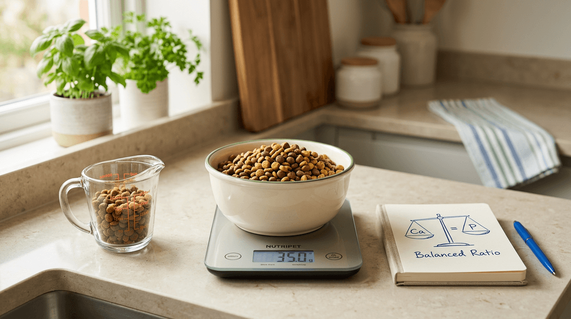 Calcium-to-Phosphorus Ratio in Homemade Dog Food