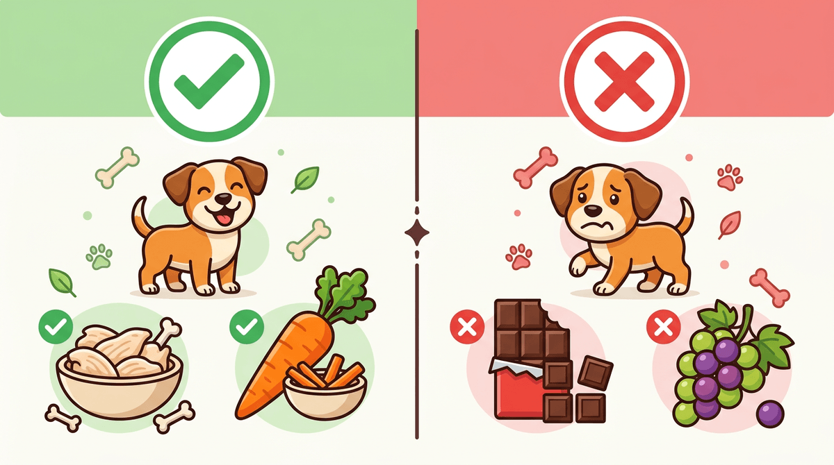 Dürfen Hunde Menschennahrung – Sichere und unsichere Liste