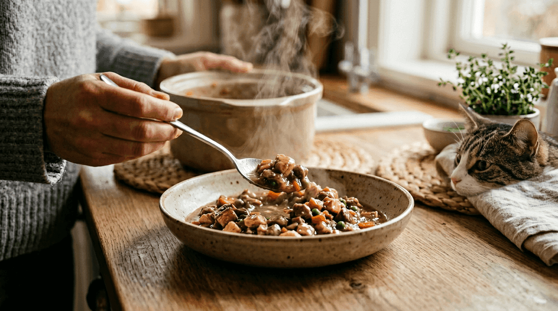 Schmackhaftigkeit von Katzenfutter: Wärme, Textur und die Realität der wählerischen Katze