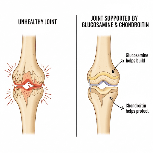Infographic: Glucosamine & Chondroitin Joint Support