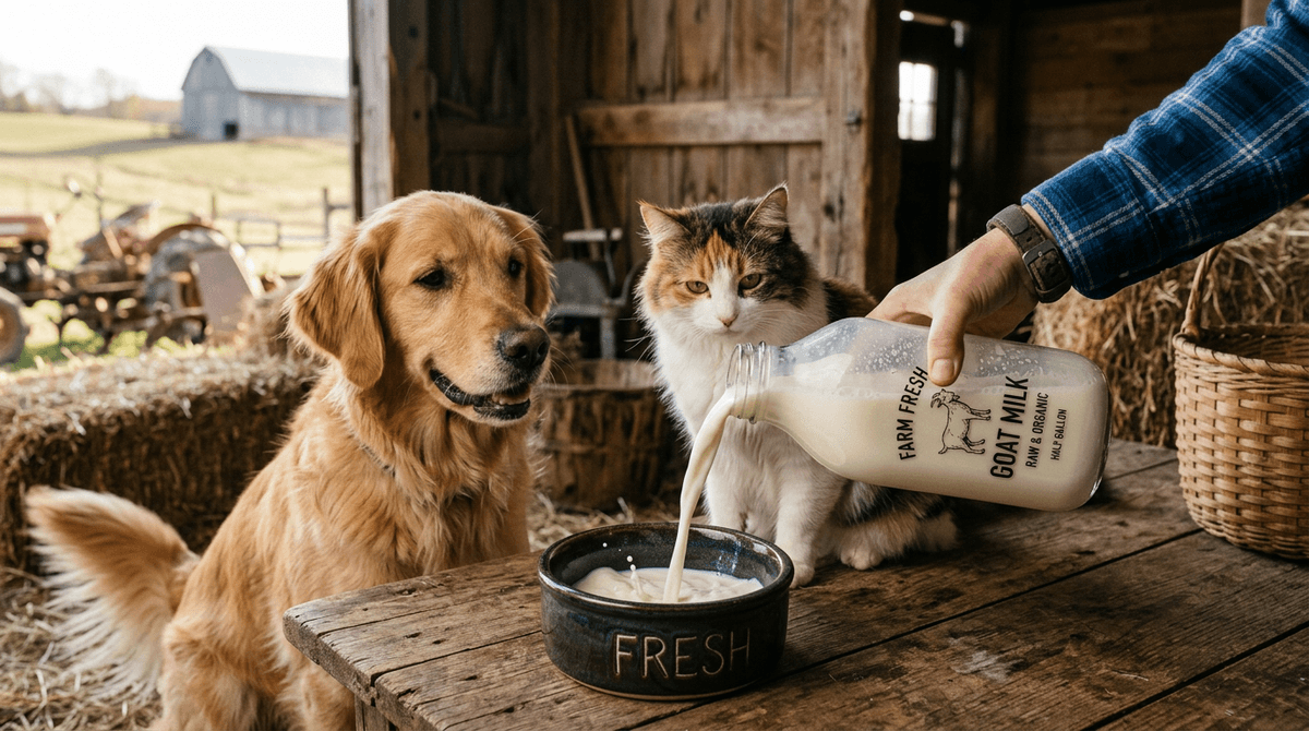 Goat Milk for Pets: Hydration, Probiotics, and Digestion Benefits