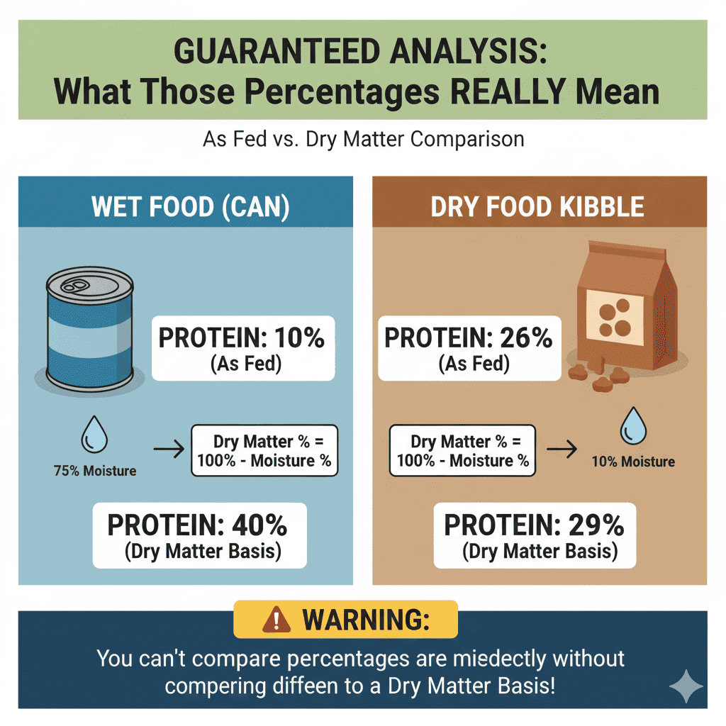Guaranteed Analysis: What Those Percentages Really Mean