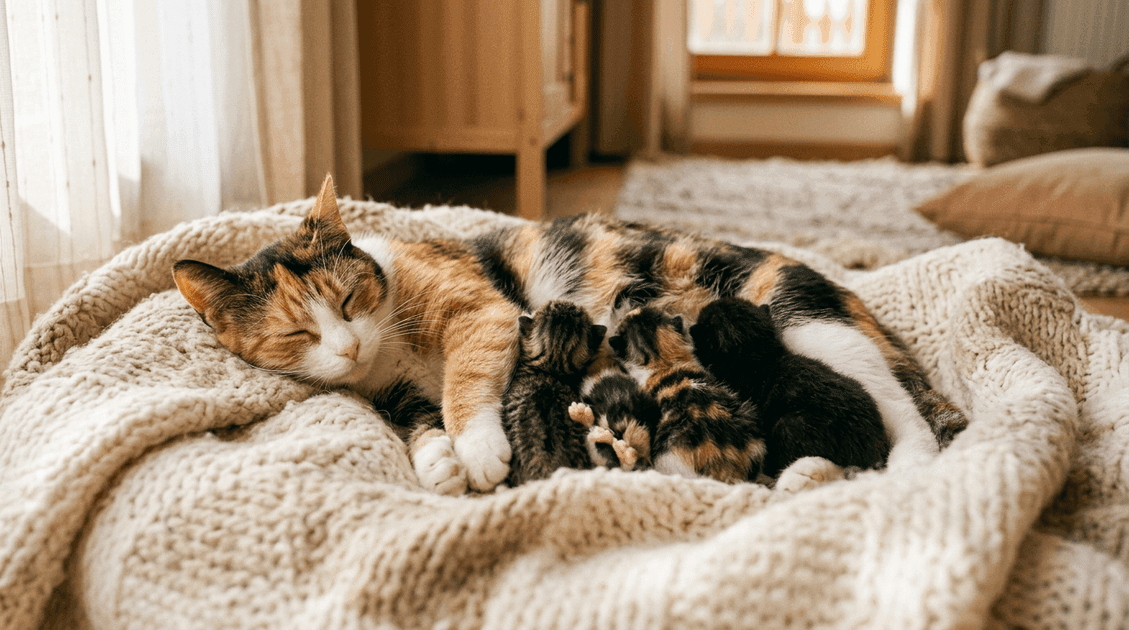 Nursing Cat Calorie Needs: Queens and Kittens