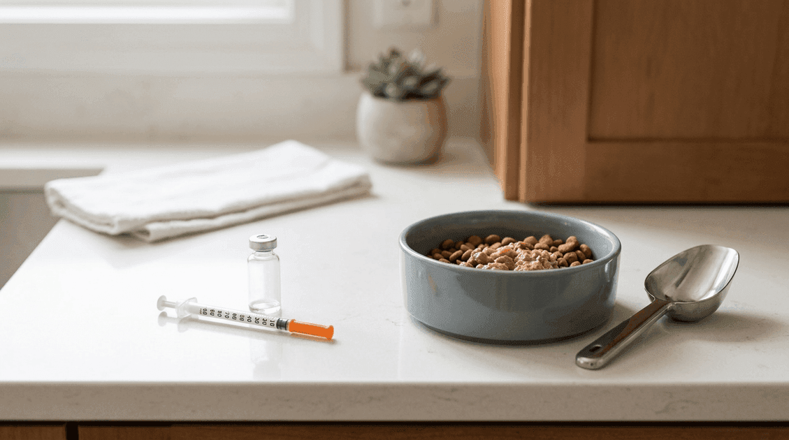 Diabetes in Pets: Insulin, Meals, and Why Timing Isn’t DIY