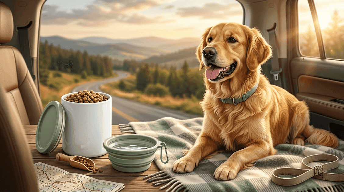 Pet travel nutrition: meals on the road