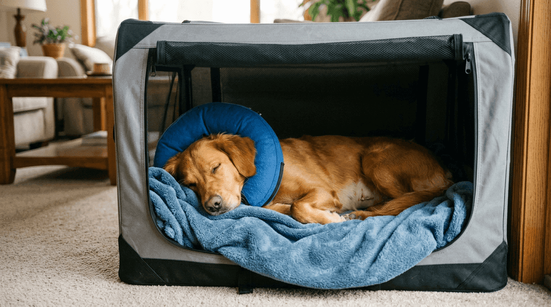 Post-Surgery Dogs: Calories and Rest