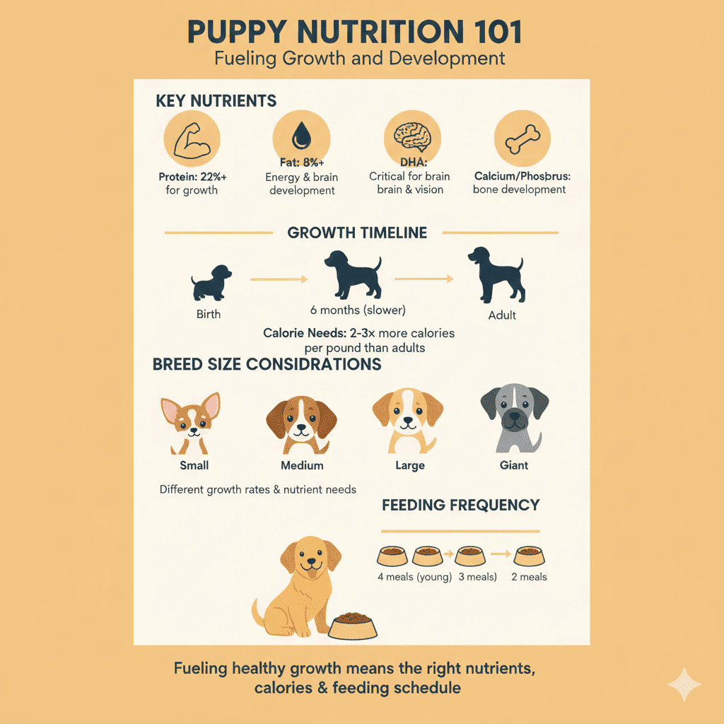Puppy Nutrition 101: Fueling Growth and Development