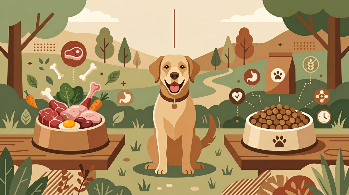 रॉ बनाम किबल कुत्ते का भोजन - तुलना