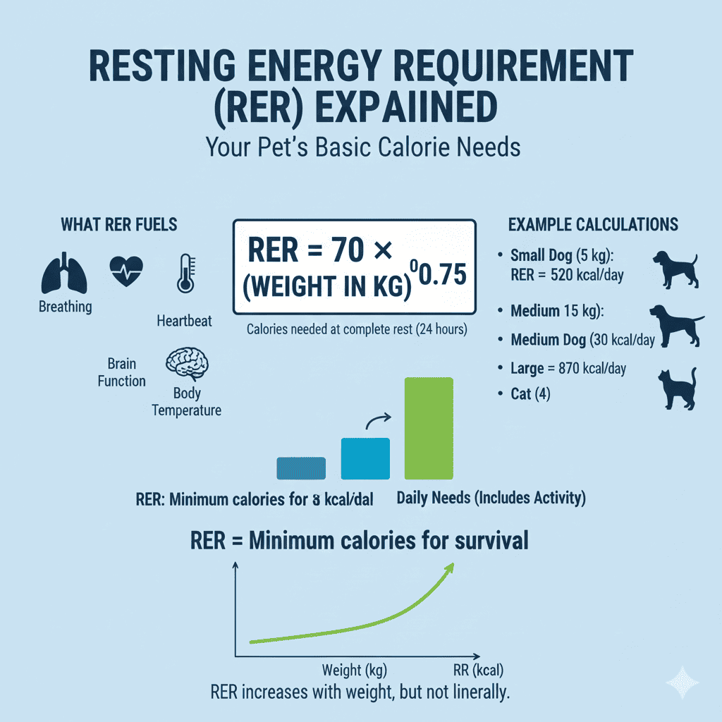 RER（静息能量需求）公式和计算指南