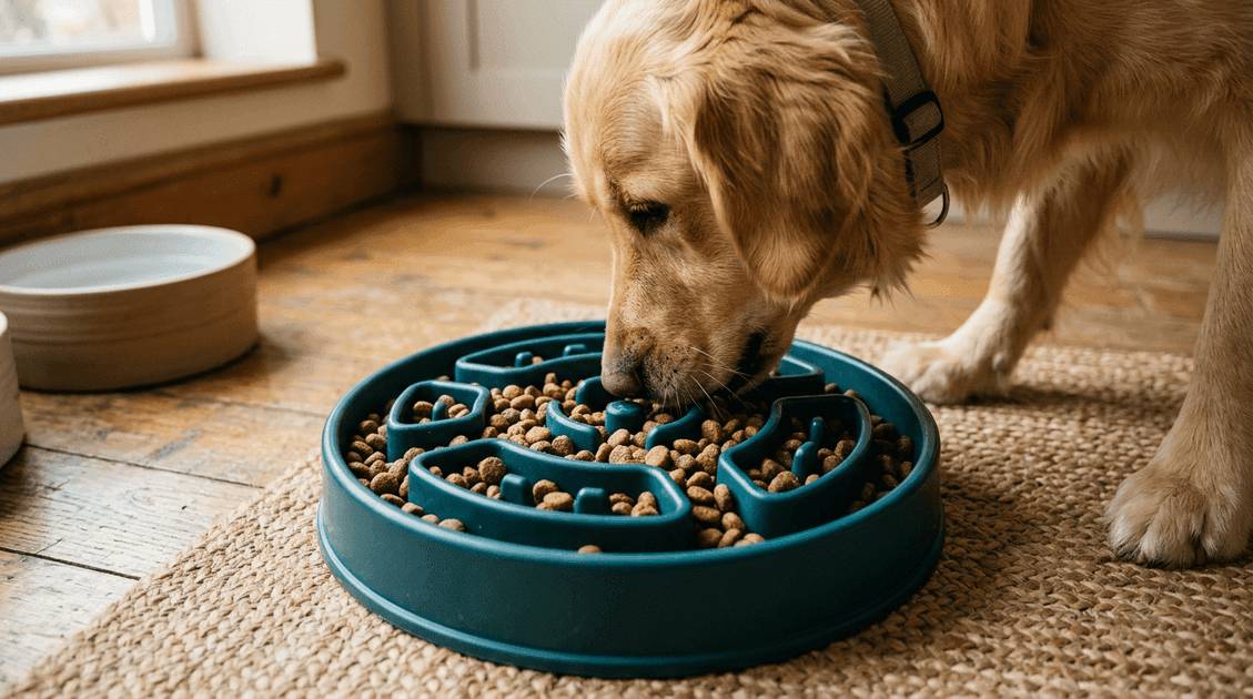 Slow Feeder Bowls: Helpful for Gulp Eaters