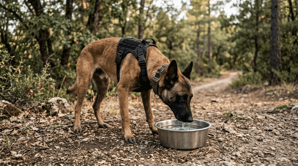 Working Dogs and Salt: Sweat Myth