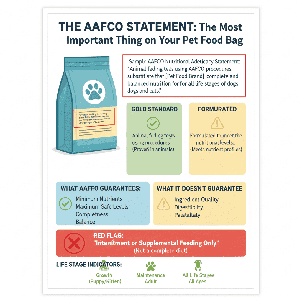 The AAFCO Statement: The Most Important Thing on a Pet Food Bag